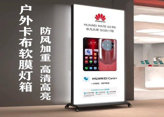  威信户外防水灯箱的应用特点及适用范围。