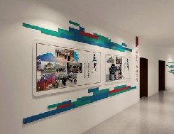  威信企业文化墙用什么材料好？